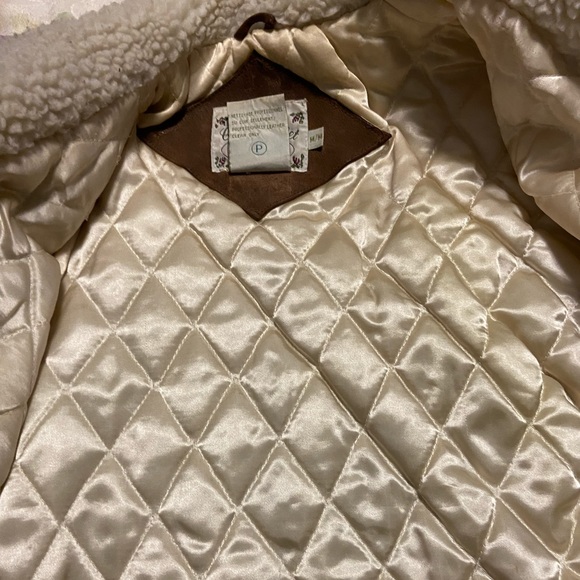 Smart Set Leather Suede Coat Size M - Picture 10 of 13